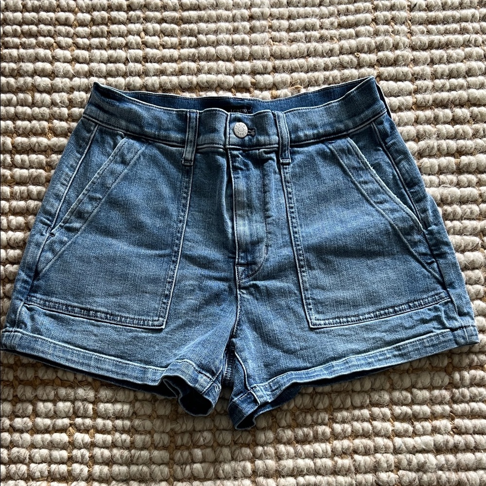 J.Crew Factory Denim Utility Shorts size 26 BY130